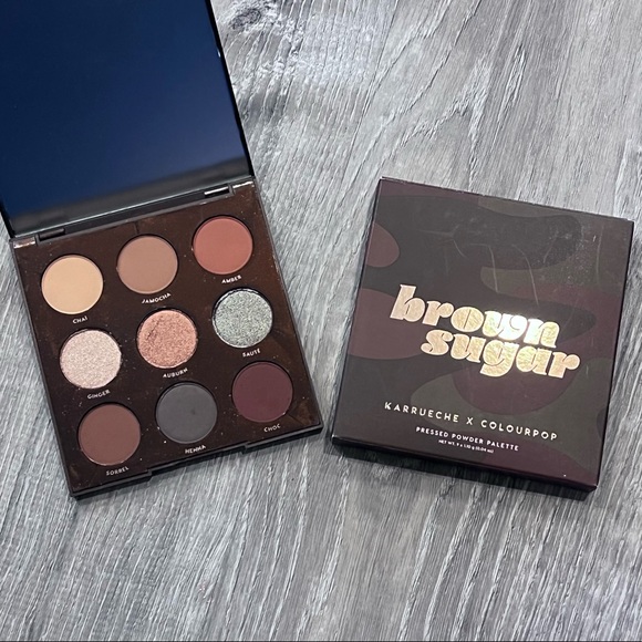 Colourpop x Karrueche Tran Brown Sugar Eye Shadow Palette limited Edition - Picture 1 of 4